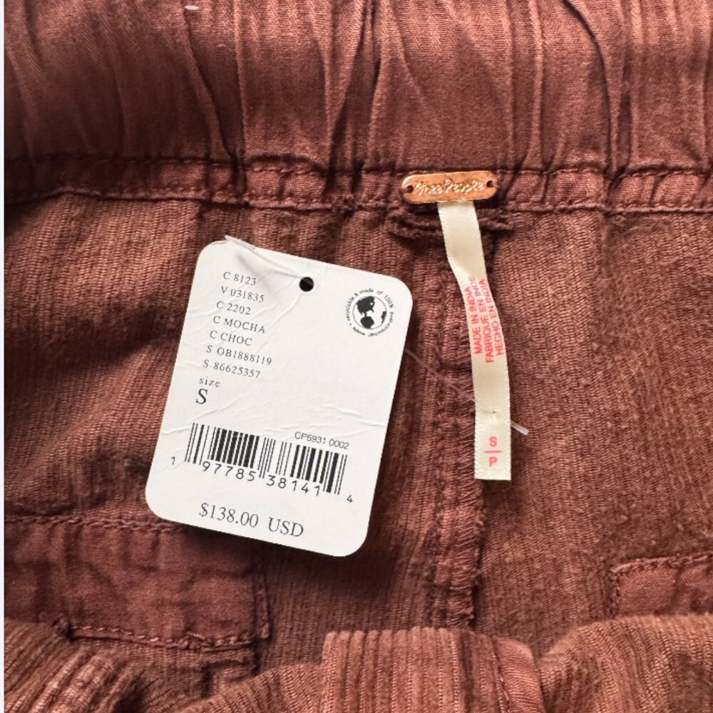 Free People Corduroy Cargo Pants – New With Tags - Picture 3 of 10
